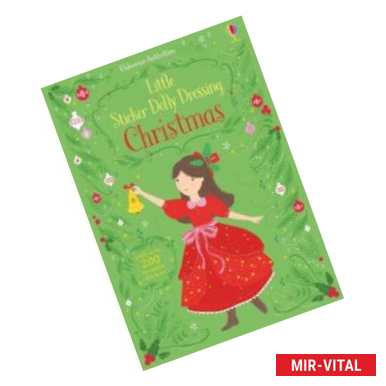 Фото Little Sticker Dolly Dressing. Christmas