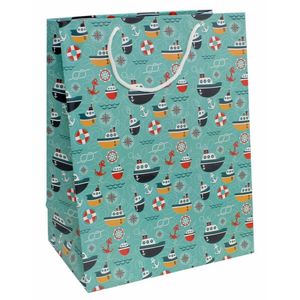 Фото Пакет подарочный 'Кораблики'