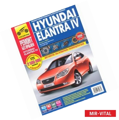 Фото Hyundai Elantra IV. Выпуск с 2006 г. Пошаговый ремонт в фотографиях