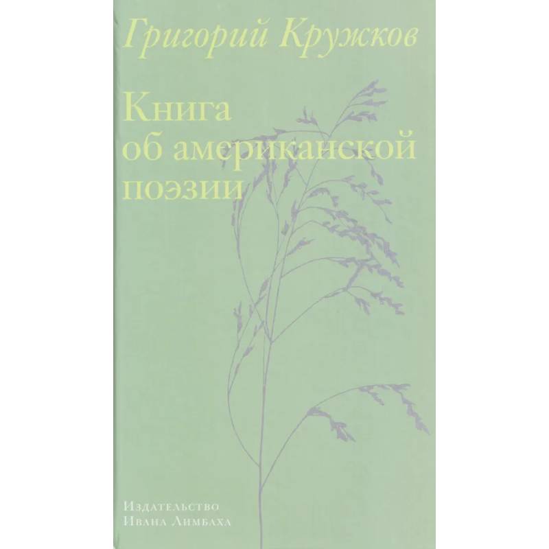 Фото Книга об американской поэзии