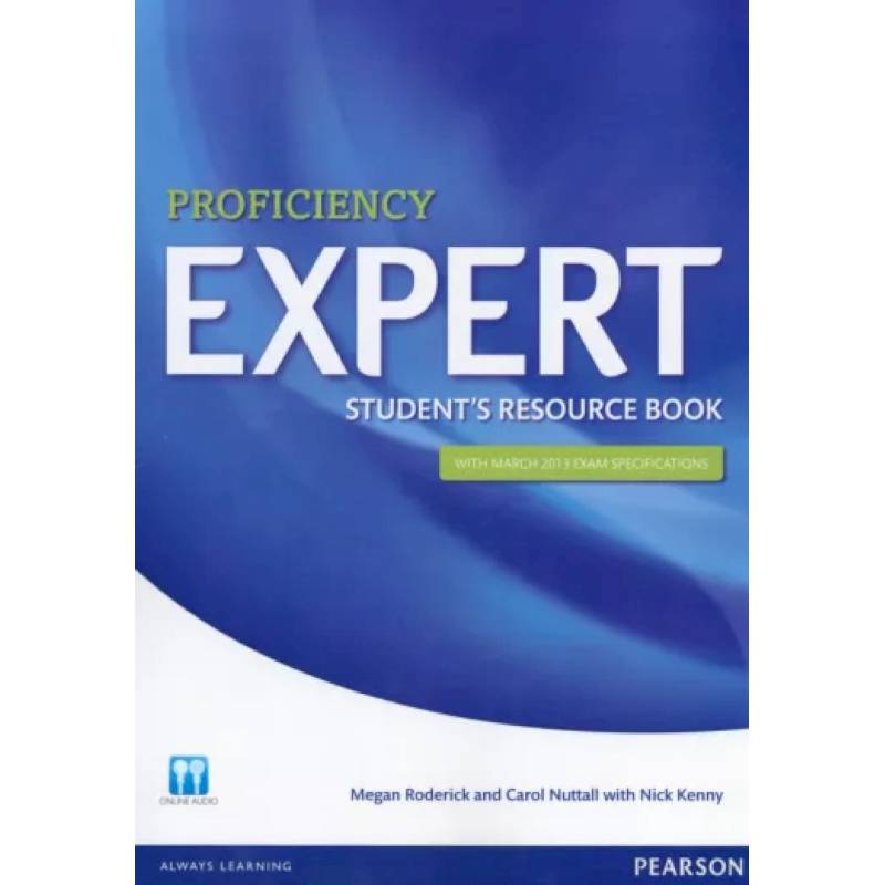 Фото Expert Proficiency. Student's Resource Book with Key. With march 2013 exam specifications