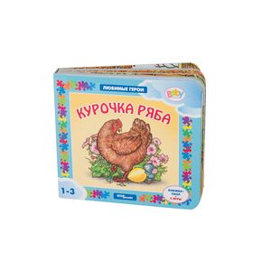 Фото Курочка Ряба. Книжка-пазл + 2 игры