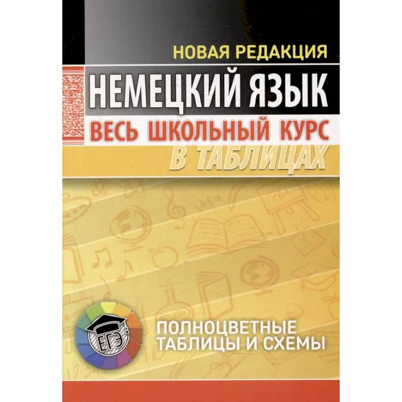 Фото Немецкий язык. Весь школьный курс в таблицах