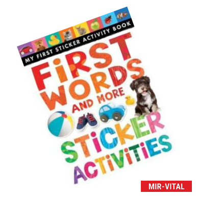 Фото First Words and More Sticker Activities
