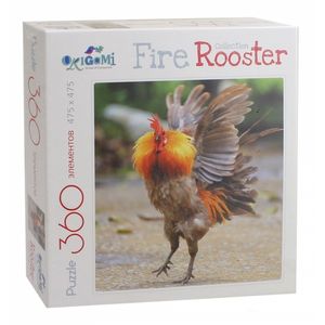 Фото Пазл FireRooster. Бойцовый петух. 360 деталей (02628)