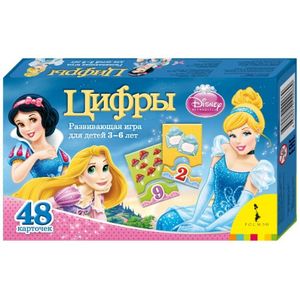 Фото Disney. Принцесса. Цифры. Развивающая игра для детей 3-6 лет