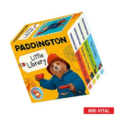 Фото Paddington Little Library. 4 board book set. Film tie-in