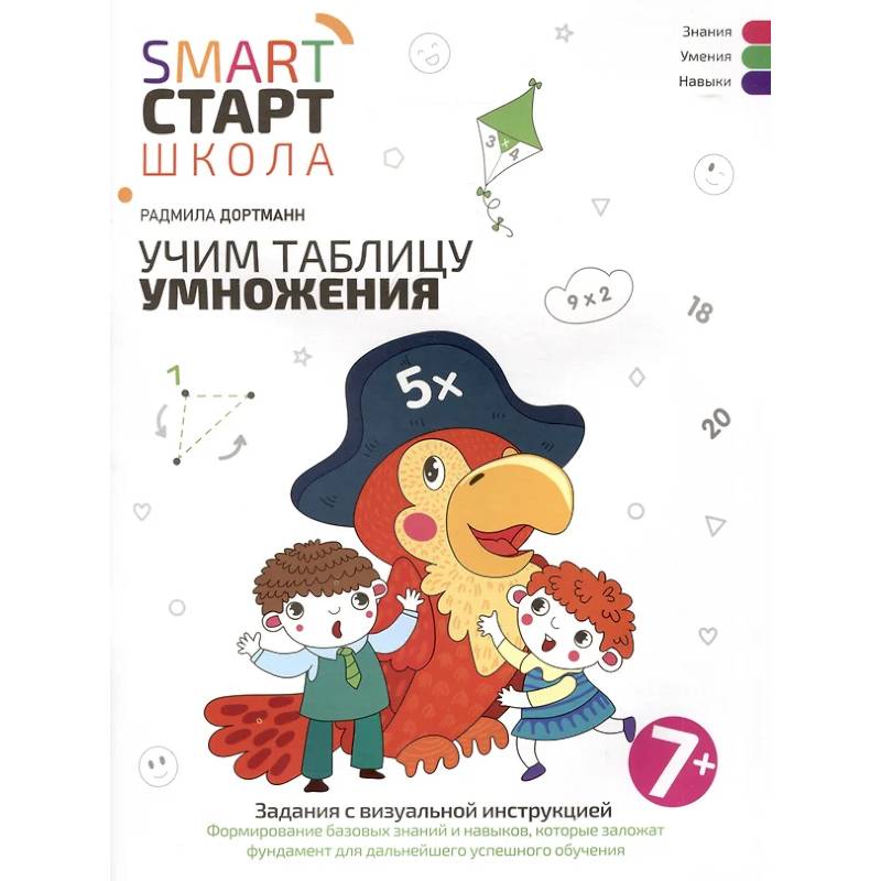 Фото Учим таблицу умножения: задания с визуальной инструкцией: 7+