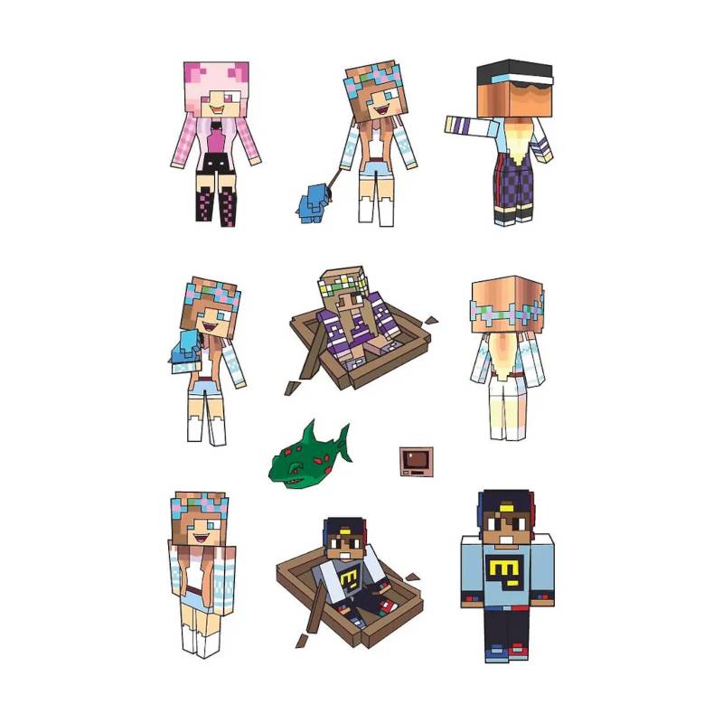 Фото Самые популярные герои Евгена Бро. Набор наклеек