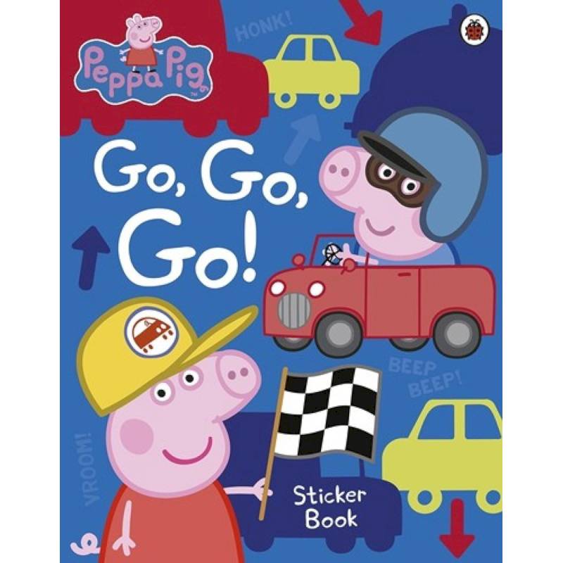 Фото Peppa Pig: Go, Go, Go!: Vehicles Sticker Book