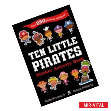 Фото Ten Little Pirates Sticker Activity Book