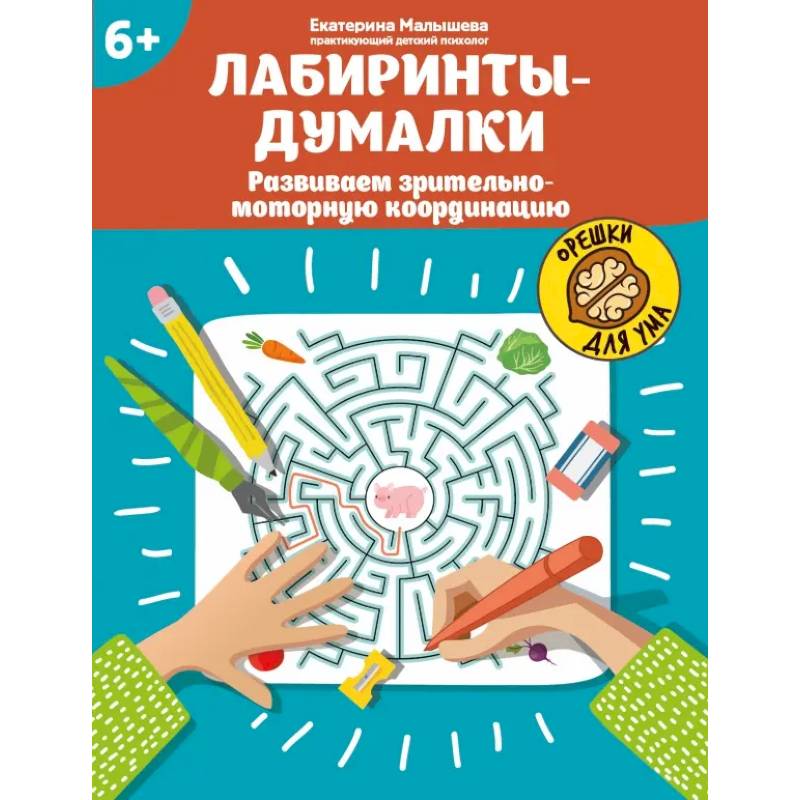 Фото Лабиринты-думалки. Развиваем зрительно-моторную координацию