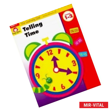 Фото The Learning Line Workbook. Telling Time, Grades 1-2