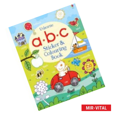 Фото ABC Sticker and Colouring Book
