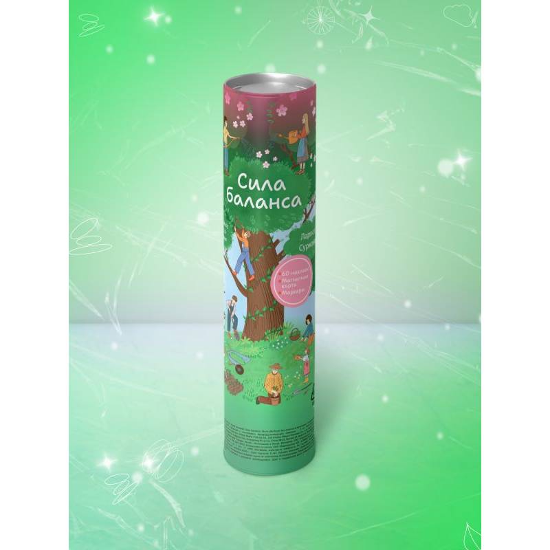 Фото Сила баланса: work-life-study без стресса и выгорания (карта желаний в тубусе)