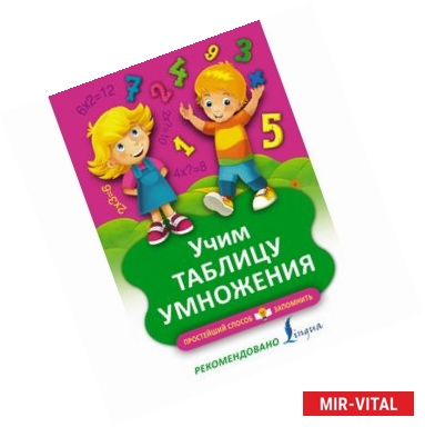 Фото Учим таблицу умножения