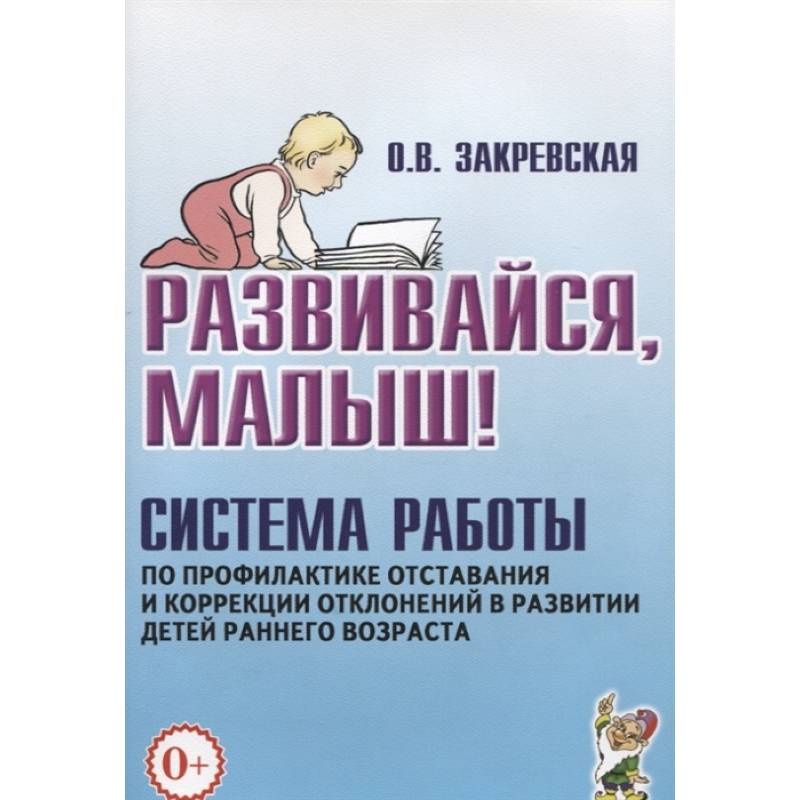 Фото Развивайся, малыш! Система работы по профилактике отставания и коррекции отклонений в развитии детей раннего возраста