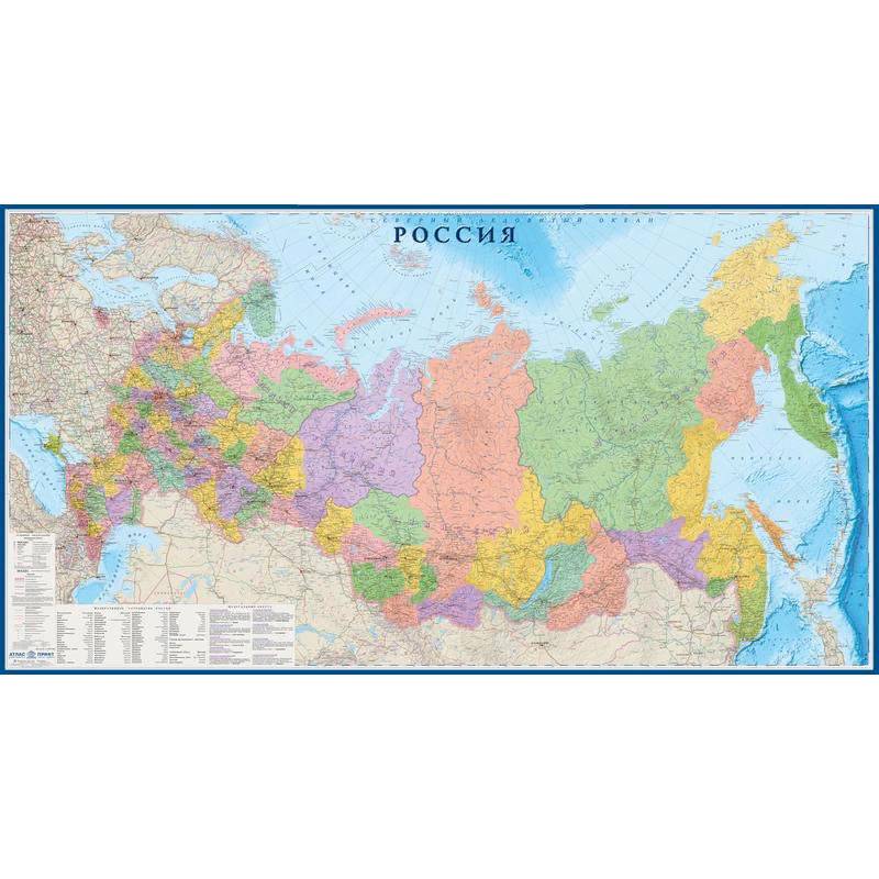Фото Карта 'Россия'
