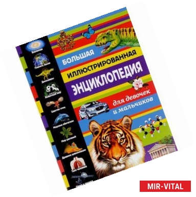 Фото Большая иллюстрированная энциклопедия для девочек и мальчиков