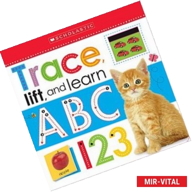 Фото Trace, Lift, and Learn. ABC & 123 (board book)