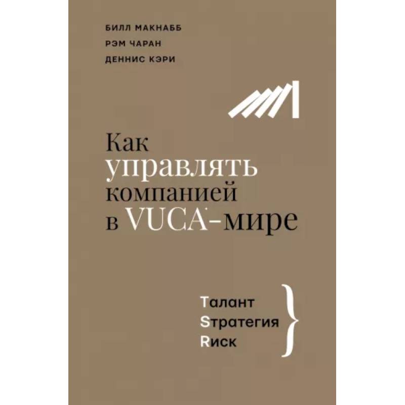 Фото Как управлять компанией в VUCA-мире. Tалант, Sтратегия, Rиск