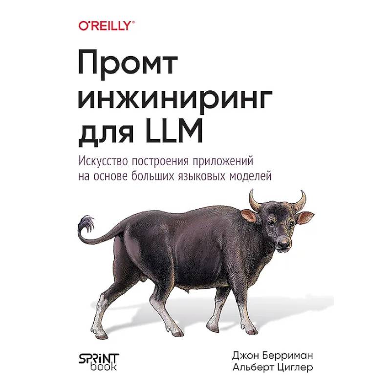 Изображение Промт-инжиниринг для LLM. Искусство построения приложений на основе больших языковых моделей Фото Промт-инжиниринг для LLM. Искусство построения приложений на основе больших языковых моделей