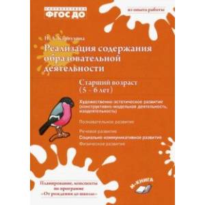 Фото Реализация содержания образовательной деятельноти. 5-6 лет. Художественно-эстетическое развитие