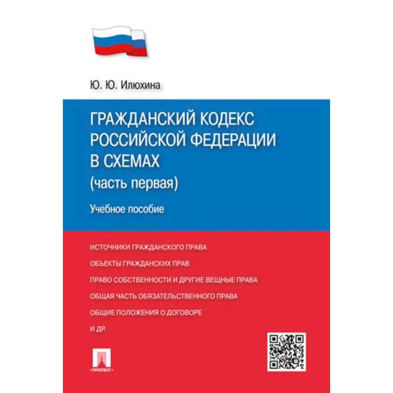 Фото Гражданский кодекс РФ в схемах (часть 1): Учебное пособие