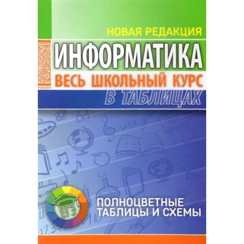 Фото Информатика. Весь школьный курс в таблицах