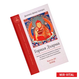Горная дхарма. Океан определенного смысла. Особое и окончательное сущеностное наставление. Часть III