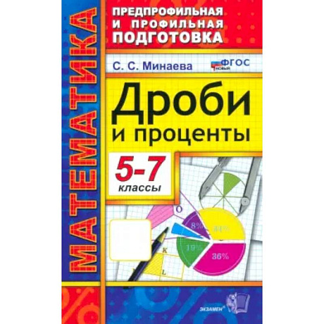 Фото Математика 5-7класс. Дроби и проценты