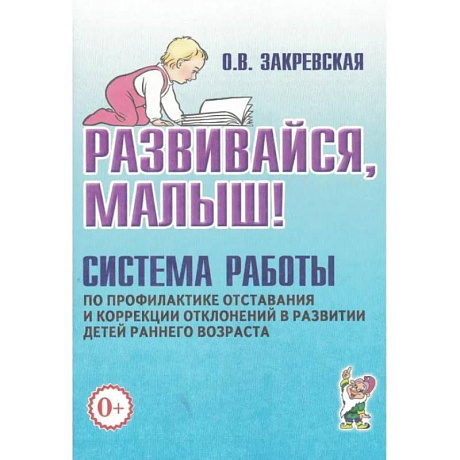 Фото Развивайся, малыш! Система работы по профилактике отставания и коррекции отклонений в развитии детей раннего возраста
