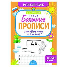 Готовим руку к письму. Новые большие прописи