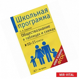 Обществознание в таблицах и схемах. 10-11 класс. Справочные материалы