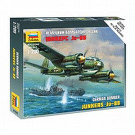 Немецкий бомбардировщик Ju-88 A4