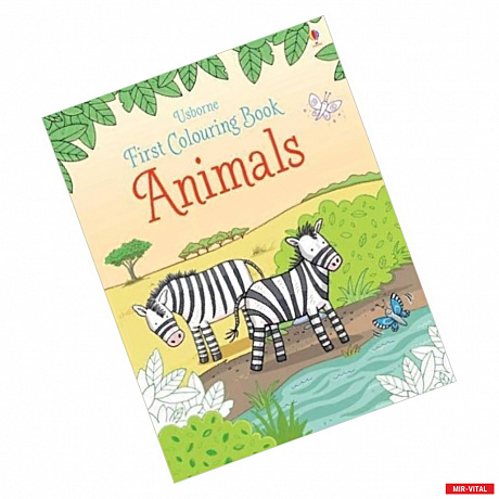 Фото First Colouring Book Animals