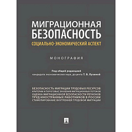 Миграционная безопасность. Социально-экономический аспект. Монография