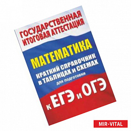 Математика. Краткий справочник в таблицах и схемах для подготовки к ЕГЭ и ОГЭ