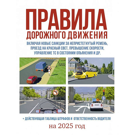 Фото Правила дорожного движения на 2025 год. Действующая таблица штрафов и ответственность водителя
