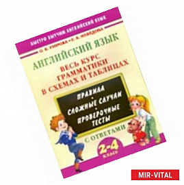 Английский язык. Весь курс грамматики в схемах и таблицах