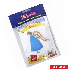 Аппликация на магнитике 'Ангел'