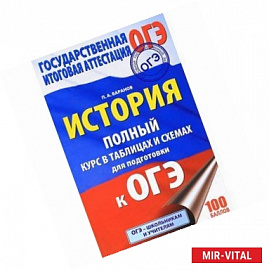 ОГЭ. История. 6-9 классы. Полный курс в таблицах и схемах