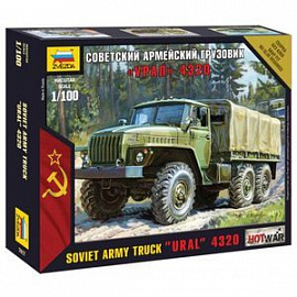 Советский грузовик 'Урал' 4320 (7417)