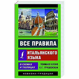 Все правила итальянского языка в схемах и таблицах