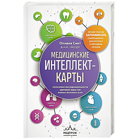 Фото Медицинские интеллект-карты. Легкий способ запоминать симптоматику, диагностику и принципы лечения