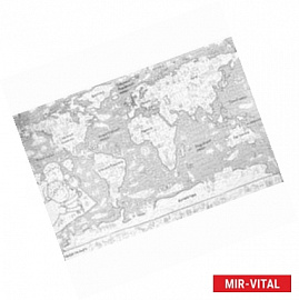 Огромная раскраска 'Карта мира' (PA071)