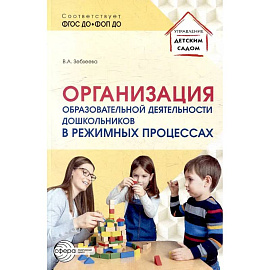Организация образовательной деятельности дошкольников в режимных процессах