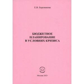 Бюджетное планирование в условиях кризиса