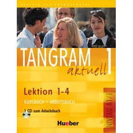 Tangram aktuell 1 Lektion 1-4 Kursbuch + Arbeitsbuch + CD zum Arbeitsbuch