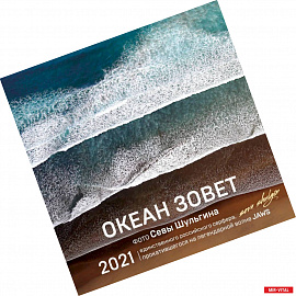 Океан зовет. Календарь настенный на 2021 год 300х300 мм